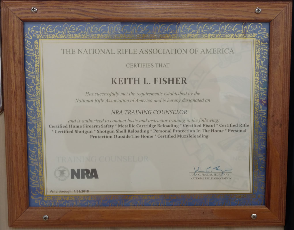About Fisher Arms and Keith Fisher NRA Certified Instructor in